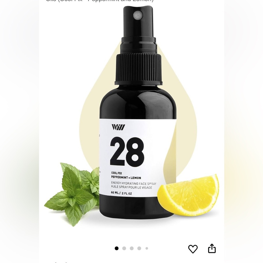 Way‎ Of Will 28 Cool Fix Peppermint & Lemon Energy Hydrating Face Spray 2 fl. oz